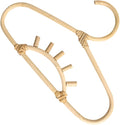 Children Hanger Rattan Baby Hangers Baby Closet Hangers for Nursery for Closet Rattan Mini Skirt Clothes Toddler Manual Ledge