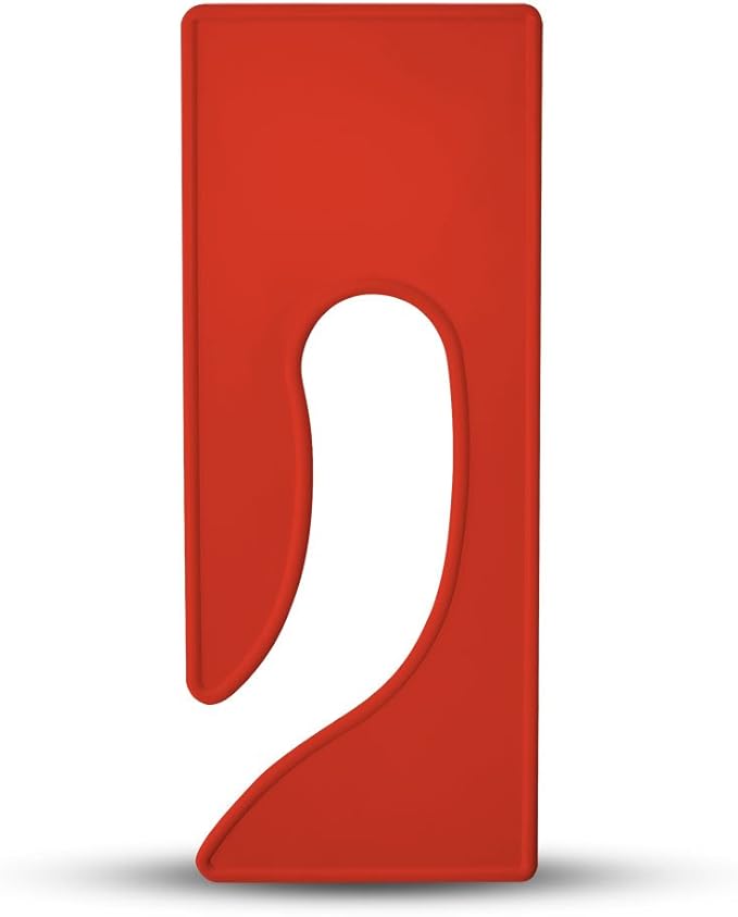Blank King Rectangle Dividers and Quantities (50, Red)