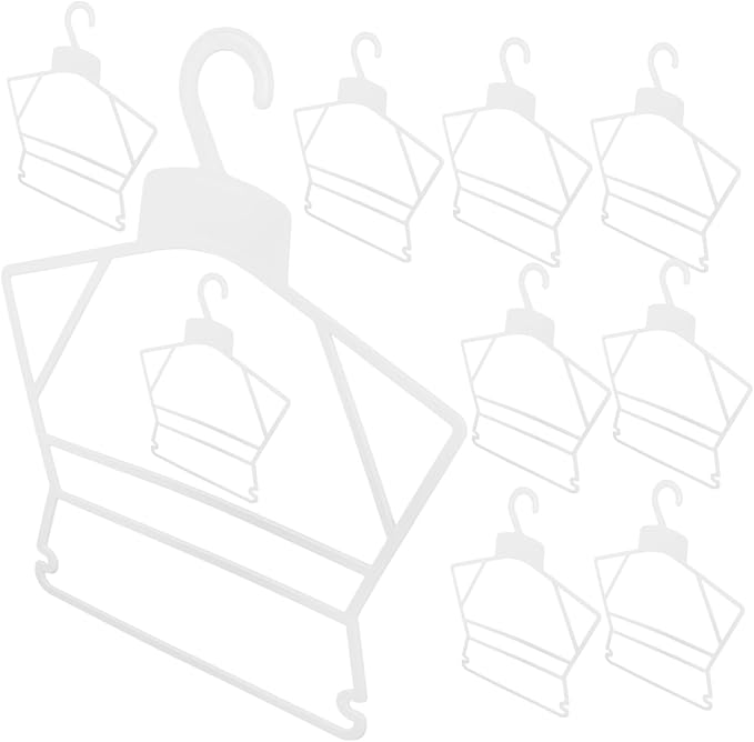 10Pcs Kids Clothes Hangers Baby Clothes Drying Racks for Infants and Toddlers Laundry Hangers for Nursery and Closet Organization Ideal for Baby Clothes