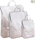 Mesh Laundry Bags for Delicates Reusable Durable Lingerie Bags for Washing Machine Large Laundry Bags for College Dorms Apartments Travel Storage Organizer Bag (3Pcs)