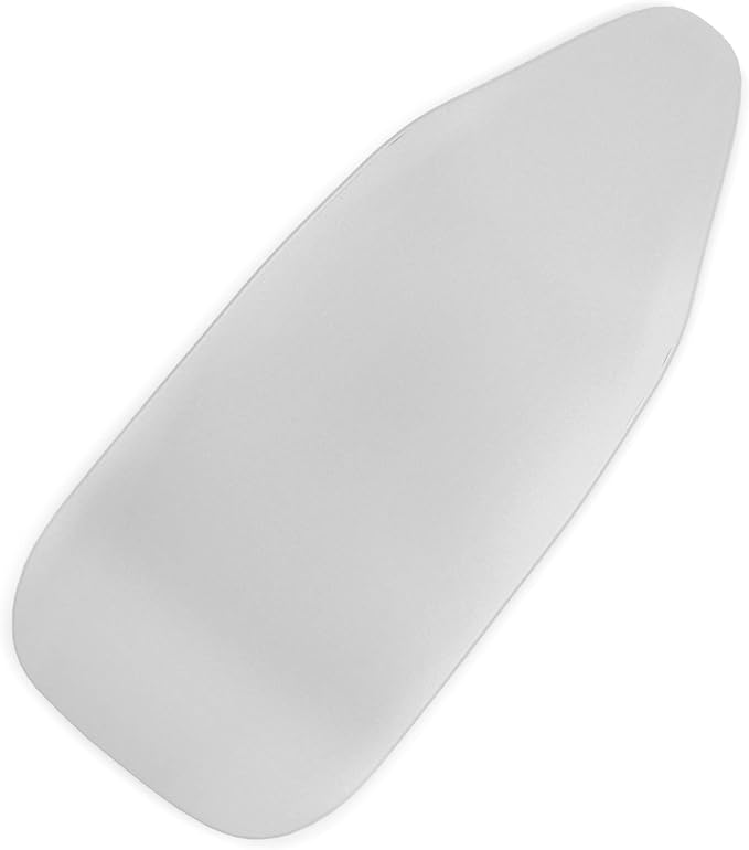 Encasa XO Ironing Board Cover and Pad 28"x12" - Thick 2mm Foam Padding, Drawstring Tightening & Lock, Heat Reflective, Scorch & Stain Resistant, Mini Ironing Board - Silver Premium