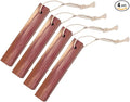 4 Pieces Cedar Hang Ups Natural Cedar Blocks Rectangle Ceder Hangers Cedar Blocks Cedar Hangers Blocks Cedar Wooden Hangers Cedar Planks Storage Accessories for Clothes Storage