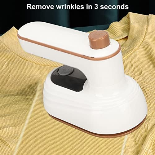 Mini Travel Ironing Machine, 180°Rotatable Handheld Garment for Clothes, Iron Garment, Folding Handle Thermostat for Clothes