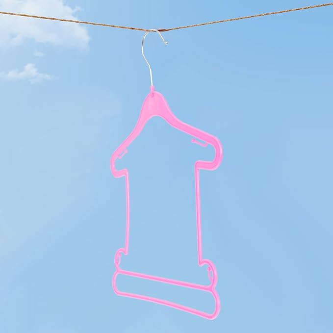 10 Pcs Children's Suit Hanger Kids Hangers Kids Clothes Plastic Hangers Plastic Baby Clothes Toddler Toddler Clothes Baby for Closet Infant