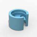 Blank Hanger Size Markers - 100pcs/bag (100, Light Blue)