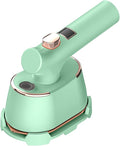 Travel Steamer for Clothes, LED Temperature Display Handheld Steamer，A Portable Clothes Iron That Can be Used for Both Dry and Wet Purposes, Suitable for Families, Travel & Dormitories (Green)