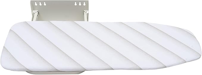 Wall Mounted Ironing Board, 180° Swivel Iron Board with Heat Resistant Cover, Table Folding Iron Board Space Saving for Home Laundry Room