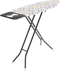 Perilla Big Ironing Board - Durable, Vapor Permeable, and Height Adjustable Iron Board- Heat Resistant Fabric - Metal 4 Legs with Silicone Stoppers - 38 X 110 CM Ironing Surface