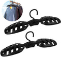 Maitys 2 Pcs Foldable Wetsuit Hanger Fast Dry Surfing Suit Hangers Folding Vented Hanger for Men Women Suit Diving Accessories