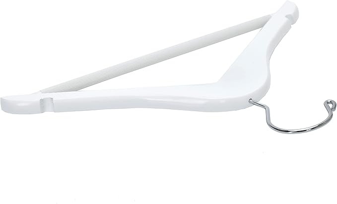 Quality 12” Kid's Wooden Hangers, 20 Pack Baby Hangers, Children's Coat Hangers with Pants Bar, Notches, Anti Rust 360 Swivel Hook for Coats, Suits, Jackets - Toddler Cloth Hanger Set (White, 20)