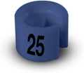 Printed Colored Hanger Size Markers - 100pcs/bag (25)