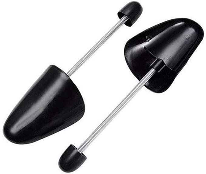 FONHERILI WAJJ 2 Pairs Practical Adjustable Length Women Shoe Tree Stretcher Holder Shaper Support(Spring Black)