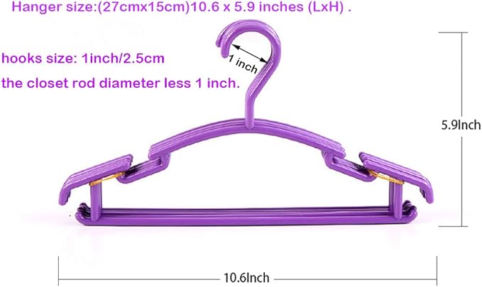 YYaaloa Kids Clothes Hangers Baby Clothes Hangers Childrens Plastic Infant Hangers Very Durable Kids Hangers Toddler's Hangers for 1inch Closet Rod (Blue 30pcs)