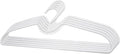 Plastic Clothes Hangers Space Saving Short Neck Hanger, Anti-Slip Heavy-Duty Slim Closet Thin Hangers, Coat Hanger for College Dorms, Homes & More, Enhances Closet Space(5Pack)