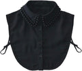 Joyci Diamond Pearl False Collar Peterpan Fake Collar Half Shirt Dickey