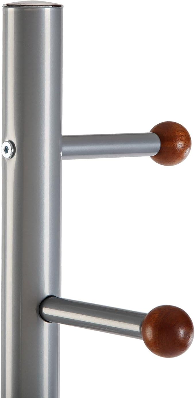 Versa 187904 - Coat Stand metallic silver