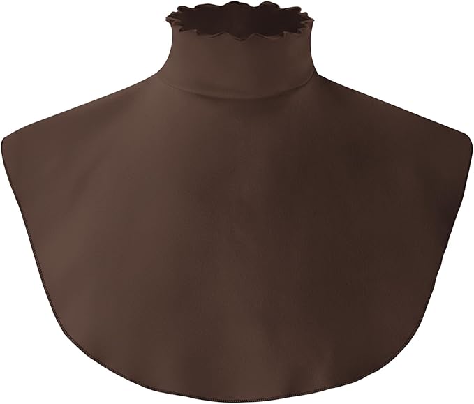 Turtleneck Dickey Extra Large Fake Collar Detachable Dickey Collar Half Mock Turtleneck for Men Women