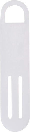 SSWBasics 2-Piece Garment Piggy Back Connector - Pack of 100 - Clear Plastic Finish - Coordinate Merchandise