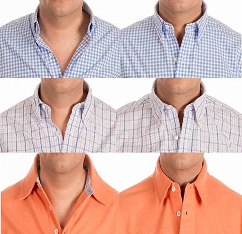 Collar Shaper | SELECT YOUR SHIRT COLLAR SIZE | THE ORIGINAL Collar Support System | Collar Stays | NOT MADE of CHEAP plastic