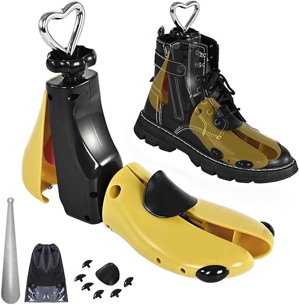 Shoe Stretcher Women Men, Boot Stretcher, Adjustable Unisex Boot Wide Feet ABS Plug