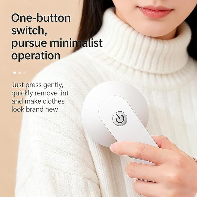 Rechargeable Fabric Shaver for Clothing 2026, Type-C Electric Lint Remover Sweater Fast Shaver for Pilling Clothes, Fuzz Fabric, Hairballs, Blankets, Home Decor (Green)