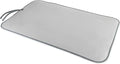 Minky Homecare Deluxe Ironing Mat - Portable Pad for Ironing - Large Surface 39.4 x 23.6 Inches - for Top of Dryer, Washer, Table Top - Metallic Silver