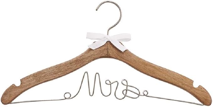 Mud Pie Mrs. Wedding Dress Hanger