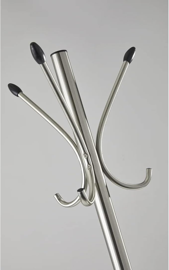 Adesso Umbrella Stand and Coat Rack, Steel
