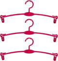 Homoyoyo 15pcs Shop Bra Home Rosy Trousers Skirt Clothes Laundry Clips Hangers Simplicity Coat Underwear Support Panties Dresses Drying for Rack Practical Pants with Holder Plastic