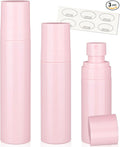 ZEJIA Small Spray Bottle, 3Pack Travel Spray Bottle, Empty Fine Mist Plastic Spray Bottles, with 6pcs Labels (60ML+80ML+100ML)