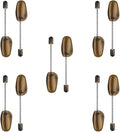 FONHERILI WAJJ 5 Pairs Practical Adjustable Length Women Shoe Tree Stretcher Holder Shaper Support(Spring Brown)