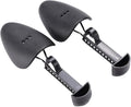 1 Pairs Plastic Shoe Tree Practical Adjustable Length Men Shoe Tree Stretcher Lightweight Shoe Tree Black Boot Shaper For Men