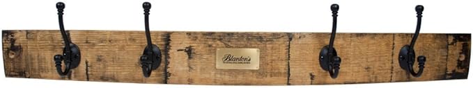 Blanton's Bourbon Barrel Stave Coat Rack