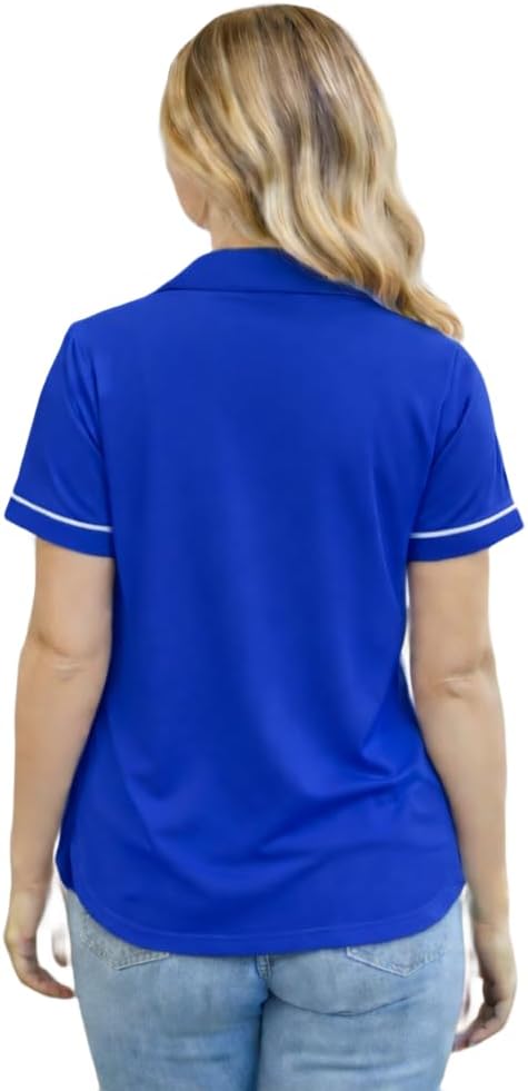 USBD Post Mastectomy Shirt with Drain Pockets Lapel Collar Post Op Button Down Recovery Tops