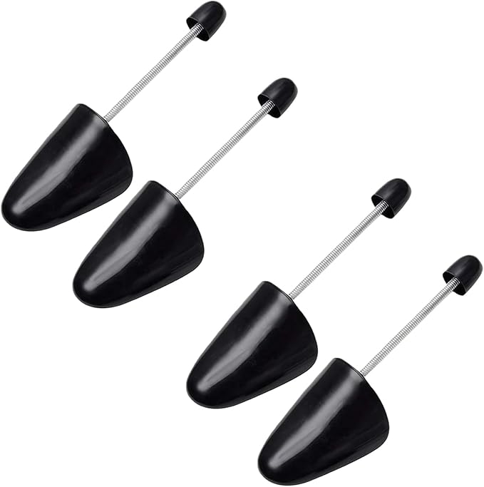 2 Pairs Plastic Shoe Tree Shoe Stretcher Shaper Support Boot Holder for Women Prevent Creasing
