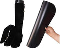 2Pairs Black Plastic Thicken Long Automatic Stand Support Shaper Shoe Trees Tall Short Boot Shaper Inserts Pads Knee High Shoes Thigh Boot Holder Hanger for Women Lady Most Shoes(14inch/36cm)