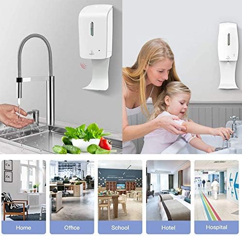Soap Dispenser Drip Tray, Wall Mount Soap Dispenser Bracket, Laundry Detergent Drip Tray, Easy to Clean (White,5pcs)