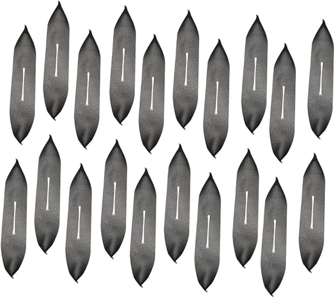 50Pcs Non-Slip Foam Hanger Covers for Clothes - Anti-Skid Hanger Grips Lightweight Sponge Protective Sleeves for Wood Plastic Metal Hangers Black