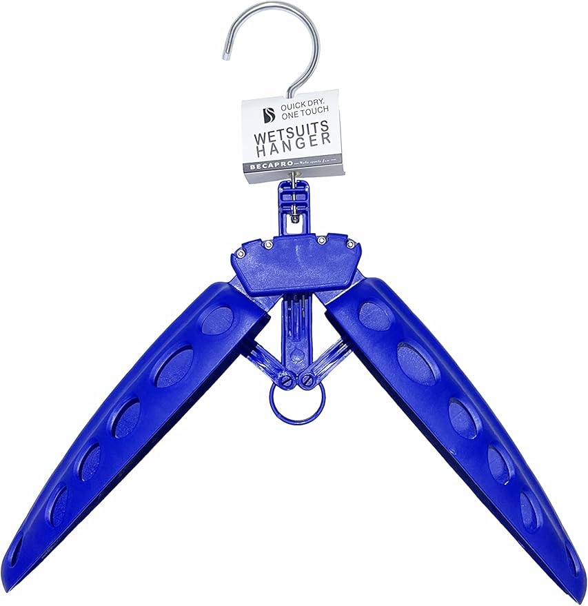 Wetsuit Hanger Foldable Surfing Suit Rack(Blue)