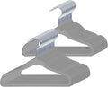 GoodtoU Kids Velvet Hangers 50 Pack, Non Slip Baby Hangers for Closet Children's Clothes Hangers Felt Clothes Hanger for Infant/Toddler (Grey 50Pack)