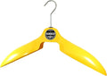 Safety Drysuit Hanger 'Shoulder Saver' by BAKER HANGER - USA Made - 6 Inch Swivel Hook (Yellow)