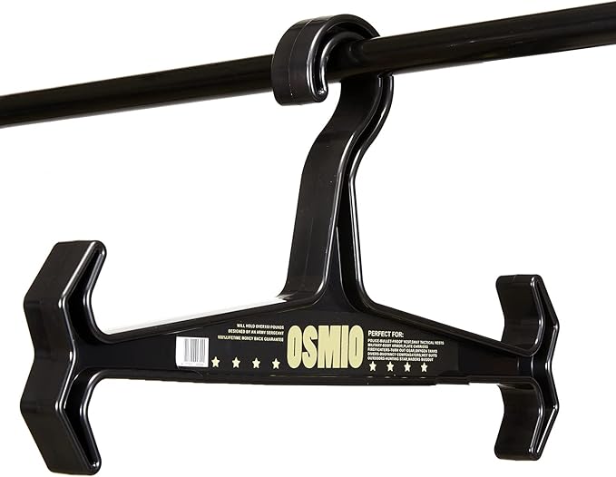YCJ OSMIO Heavy Duty Hanger for Plate Carrier, 2 Pack (Black+Tan)