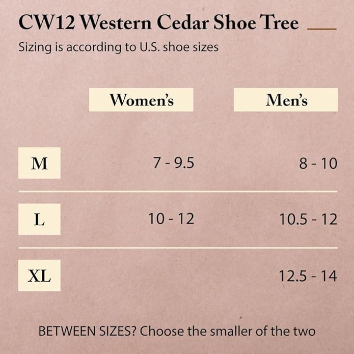 FootFitter Western Cedar Boot Tree - Shoe Trees for Western Cowboy Style Men & Women Boots, Made From USA Grown Wood (2 PACK)