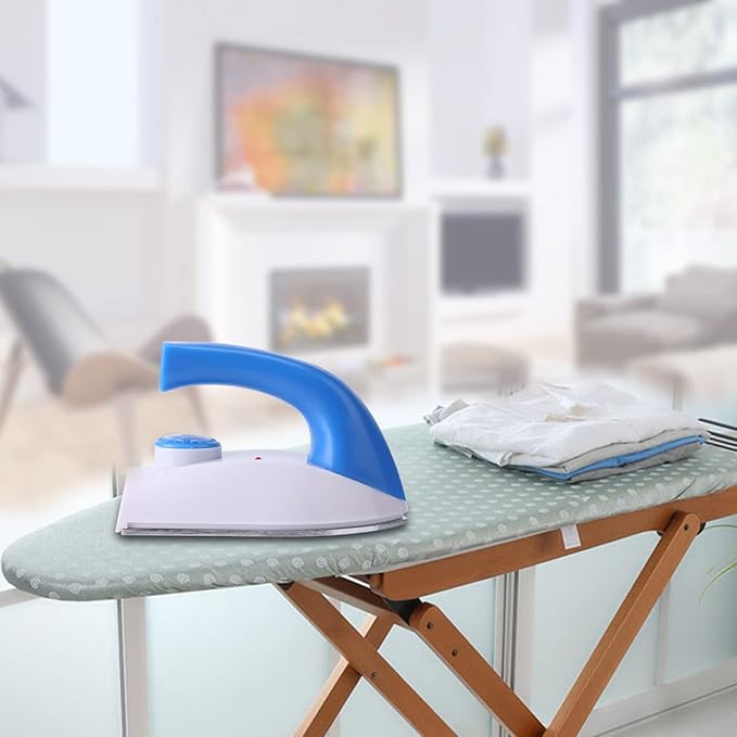 Portable Handheld Mini Clothes Iron Temperature Control for Household Travel Use Handheld Travel Clothes Portable steam Soleplate special electrostatic anti dust clothes travel