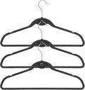 Prettyia Cascade Hangers Black Steel Swivel Hooks -Slim, Sturdy Saves You Extra Space - Box of 20A