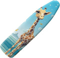 Flashideas Cute Giraffe Ironing Board Cover and Pad Standard Size Ironing Board Cover and Pad Ventilate Extra Wide Ironing Pad for Table Modern Design
