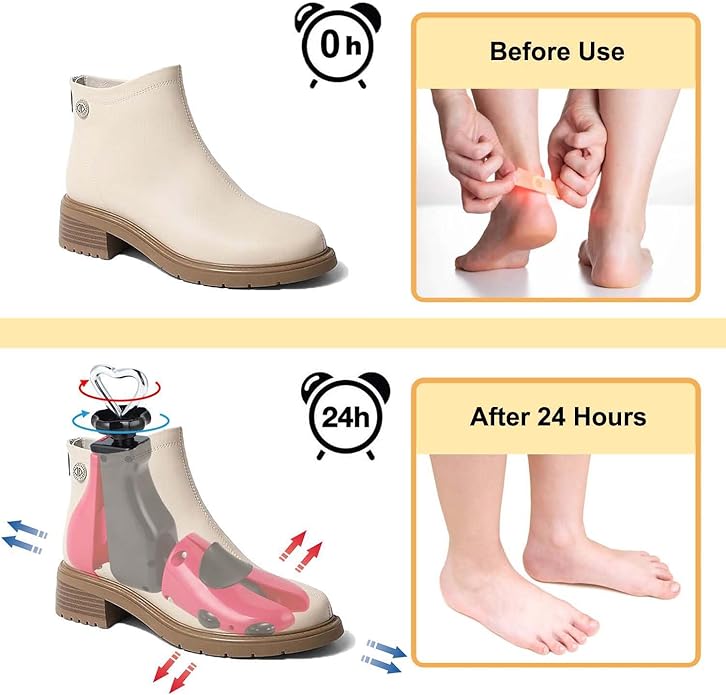 Shoe Stretcher Men Women Boot Stretcher, Plastic Shoe Tree Women Men Shoe Shaper Expander Shoe Width (Pack of 1)
