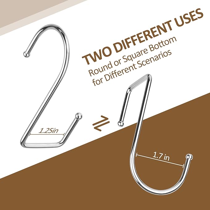 ZEDODIER 15 Pack Purse Hanger Closet, Bag Organizer Purse Hooks for Closet, Keeping Purses Visible and in Good Condition, Metal Hanging Backpack Holder Rack, Silver