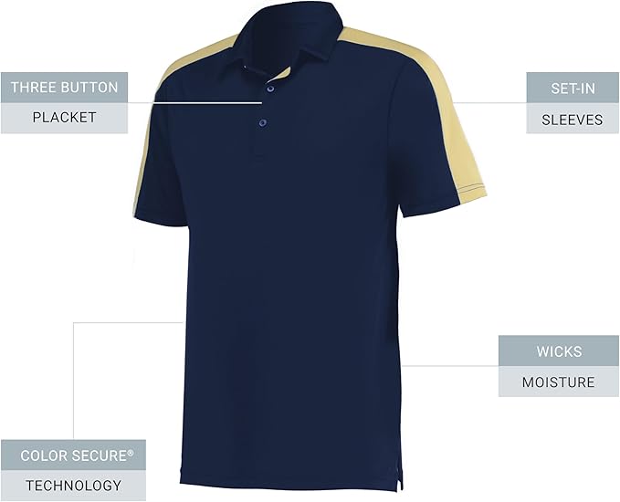 Augusta Sportswear Bi-Color Vital Polo