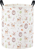 Baby Laundry Basket Baby Nursery Hamper Kids Laundry Basket Toy Storage Bin for Boys Room Decor Gift Baskets for Bedroom Bathroom(Fall Animal)
